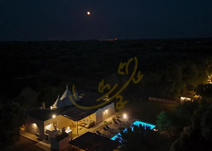 Td Trullo Titiro Vineyard Wine Cellar Pool 펜션 오스투니