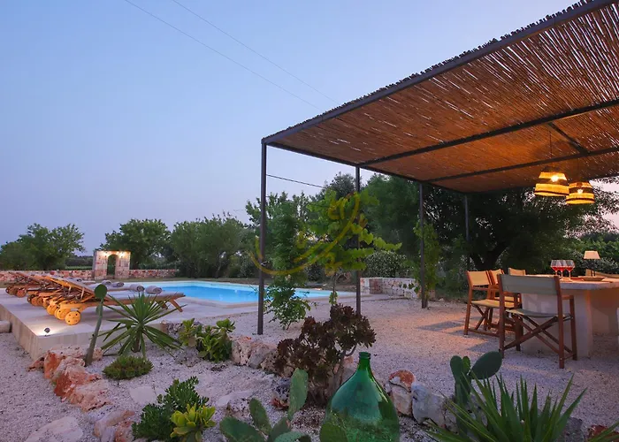 Td Trullo Titiro Vineyard Wine Cellar Pool