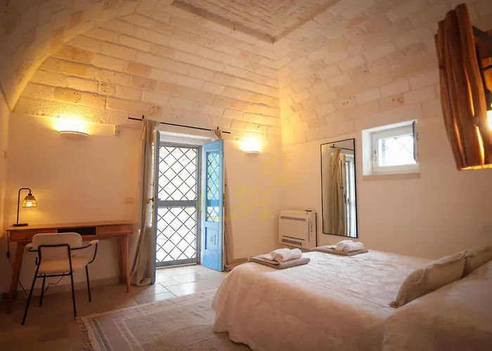 Td Trullo Titiro Vineyard Wine Cellar Pool 펜션 *