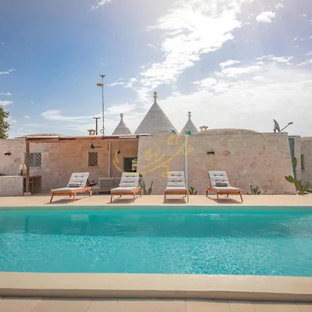 Td Trullo Titiro With Wine Cellar, Vineyard & Pool *