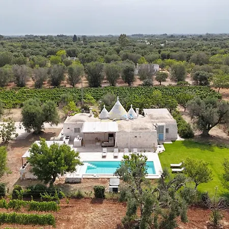 Td Trullo Titiro With Wine Cellar, Vineyard & Pool Hébergement de vacances