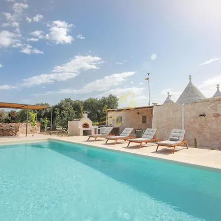 Td Trullo Titiro With Wine Cellar, Vineyard & Pool Ostuni