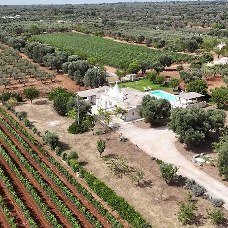 Td Trullo Titiro With Wine Cellar, Vineyard & Pool Hébergement de vacances