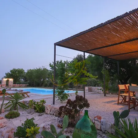 Td Trullo Titiro W Wine Cellar Vineyard Pool
