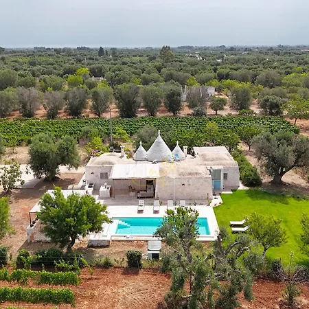 Td Trullo Titiro With Wine Cellar, Vineyard & Pool Σπίτι διακοπών *