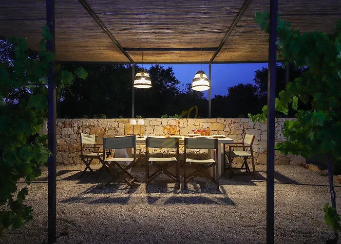 Td Trullo Titiro W Wine Cellar Vineyard Pool