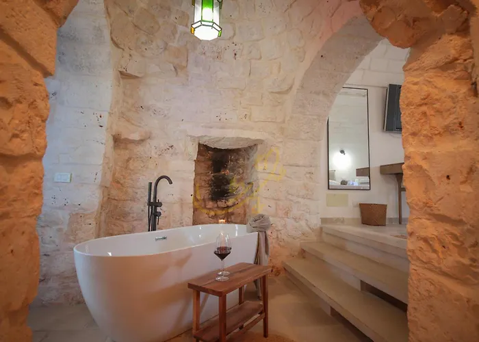 Td Trullo Titiro W Wine Cellar Vineyard Pool *
