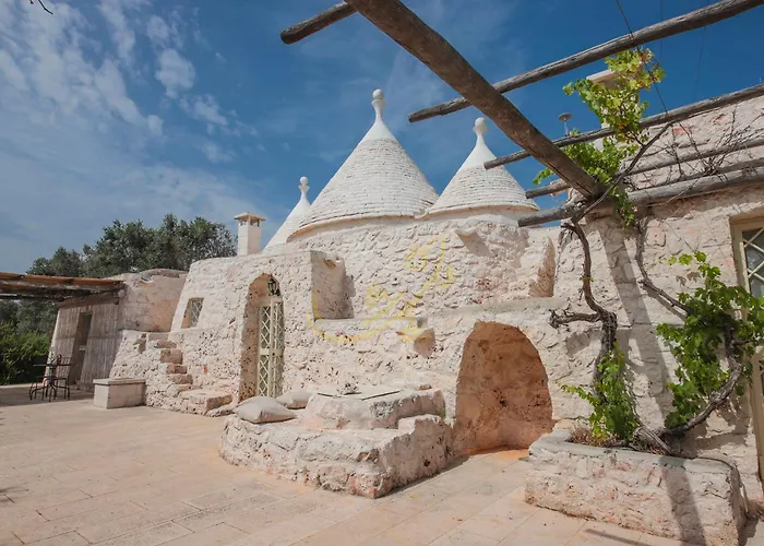 Td Trullo Titiro W Wine Cellar Vineyard Pool