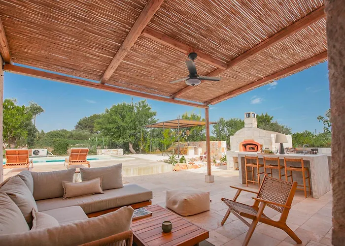 Td Trullo Titiro W Wine Cellar Vineyard Pool * Ostuni